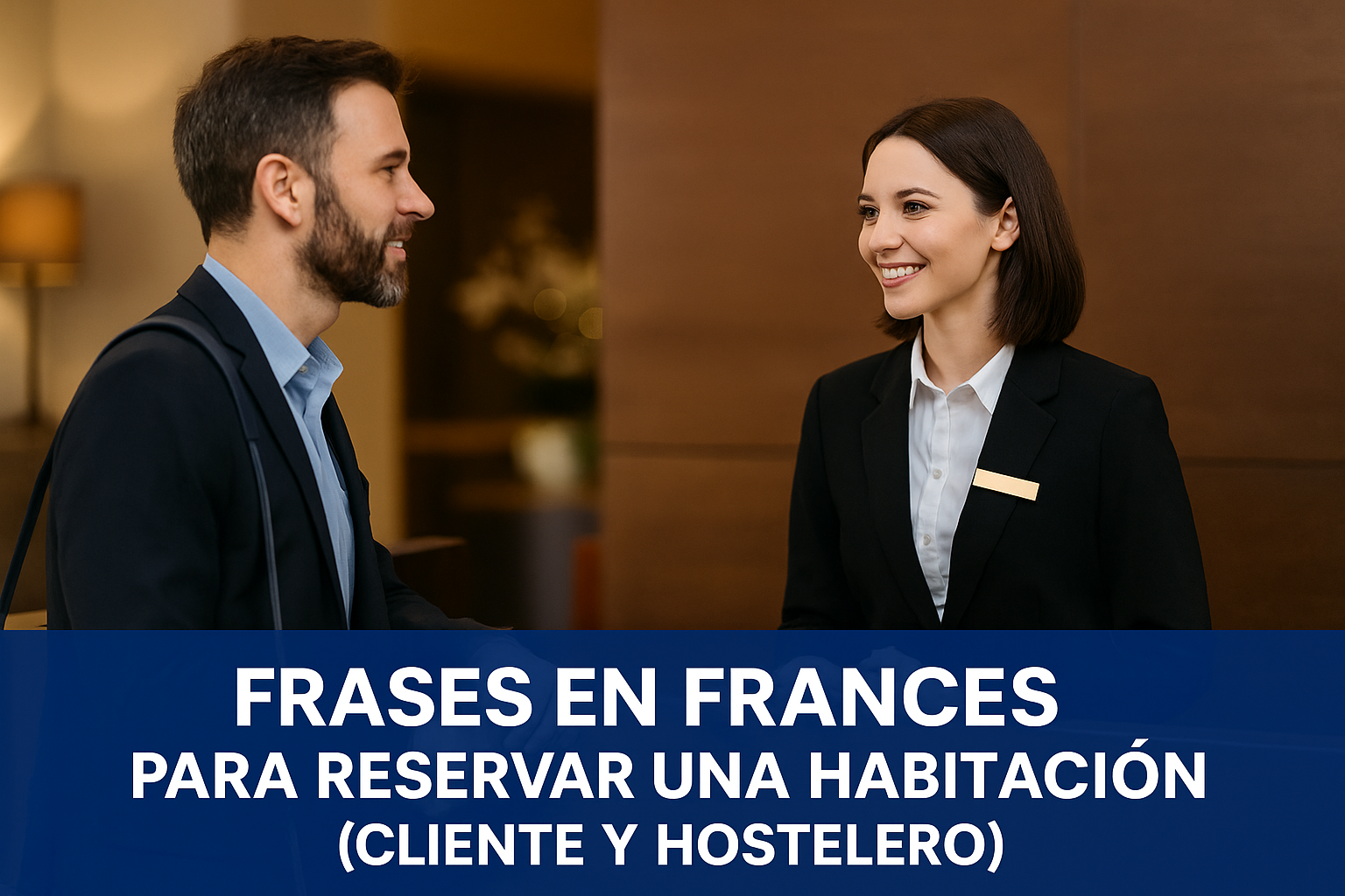Frases en francés para reservar una habitación – Curso Hiru Prestakuntza